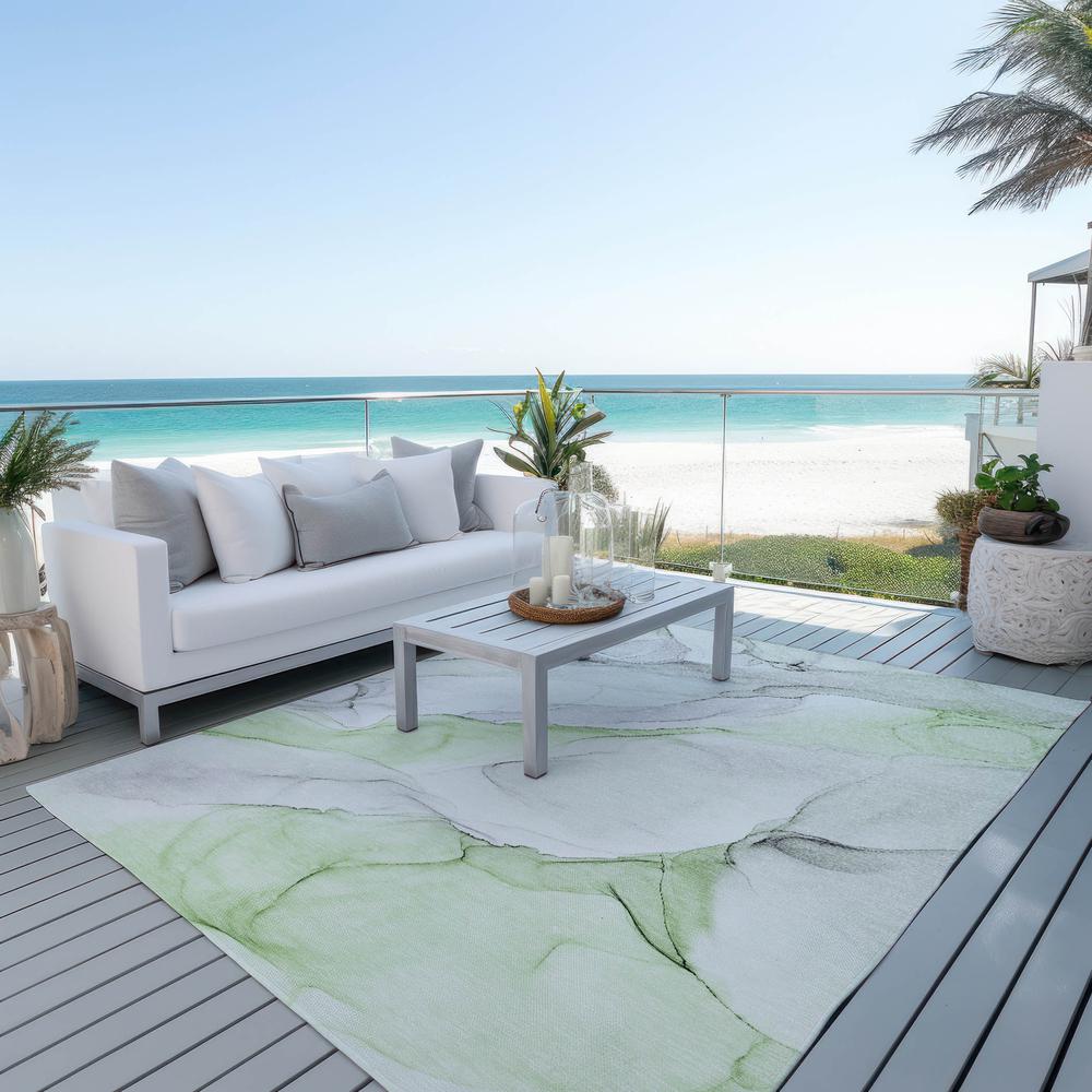 Chantille ACN515 Green 10' x 14' Rug. Picture 8