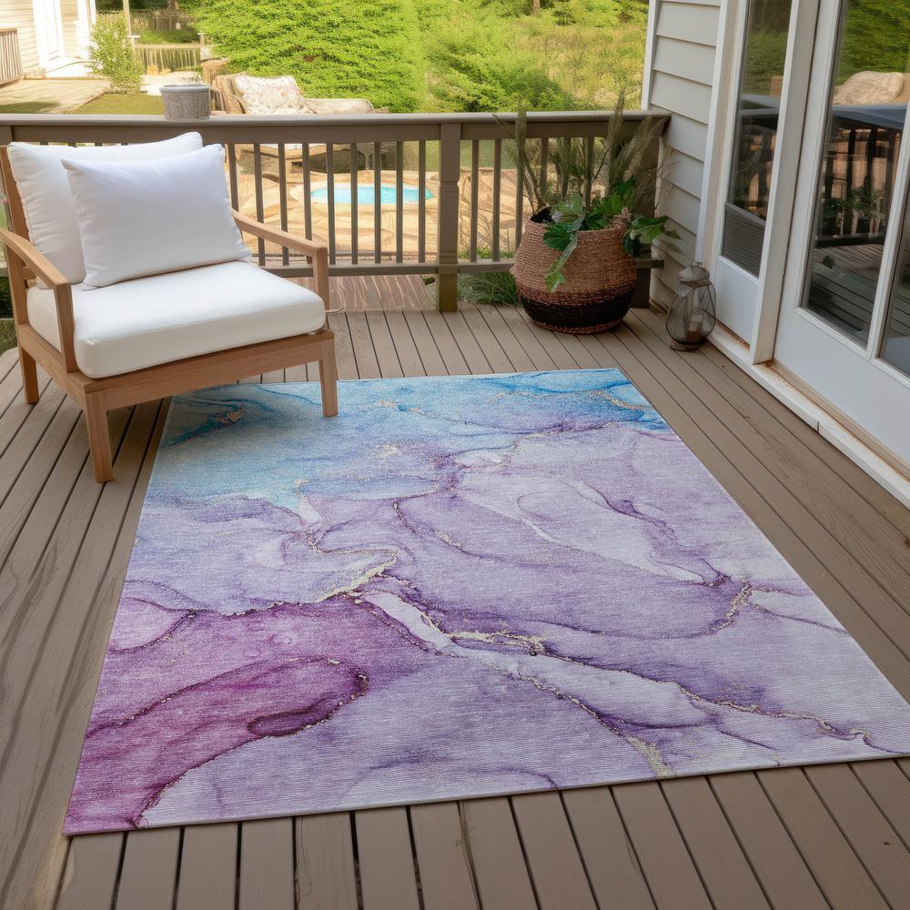 Chantille ACN516 Purple 10' x 14' Rug. Picture 10