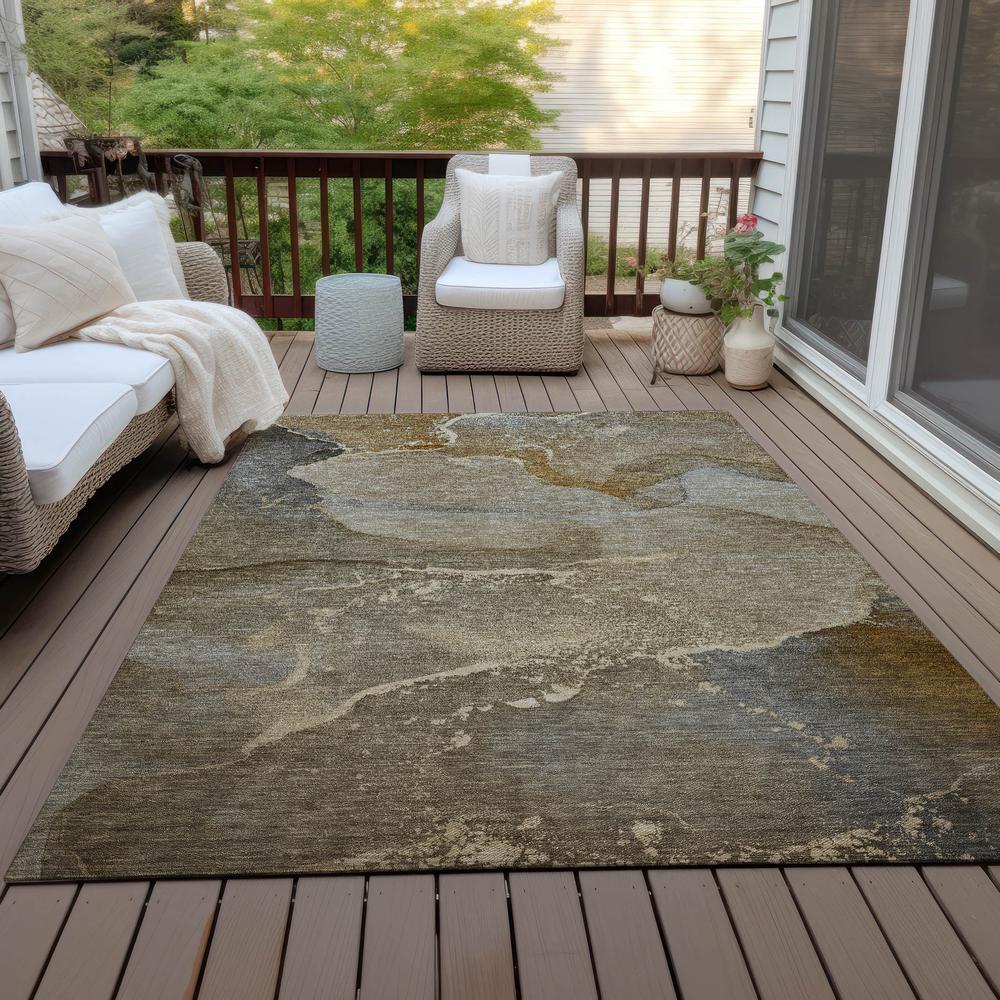 Chantille ACN517 Brown 10' x 14' Rug. Picture 10