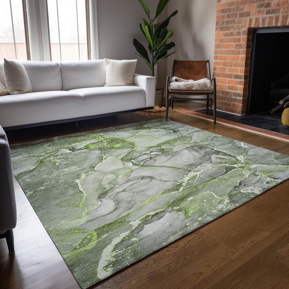 Chantille ACN519 Green 10' x 14' Rug. Picture 7