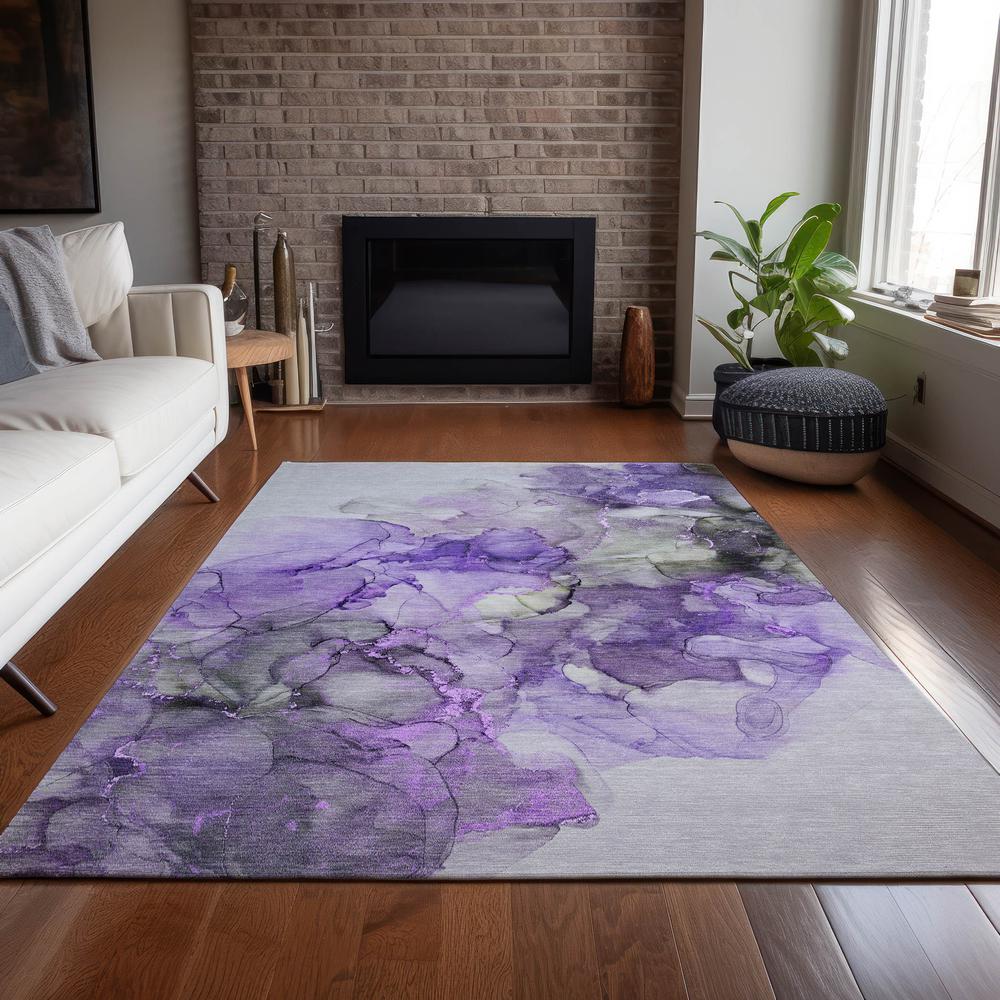 Chantille ACN520 Purple 10' x 14' Rug. Picture 8