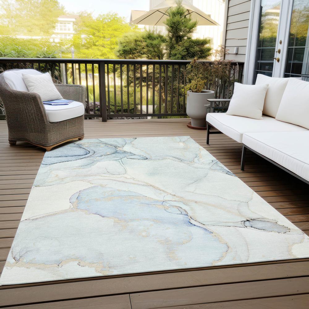 Chantille ACN523 Blue 10' x 14' Rug. Picture 8