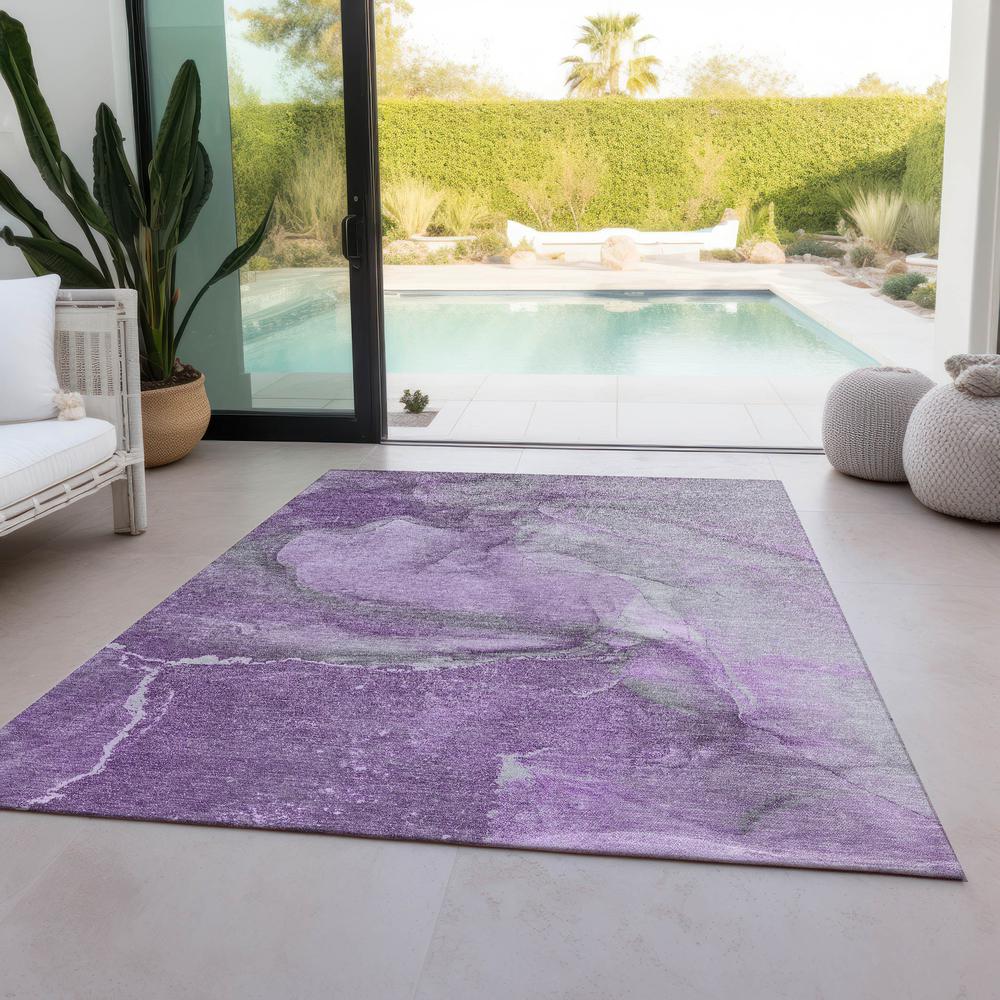 Chantille ACN524 Purple 10' x 14' Rug. Picture 8