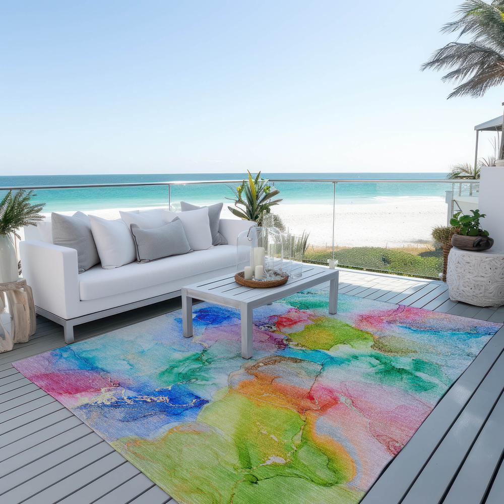 Chantille ACN526 Blue 10' x 14' Rug. Picture 8
