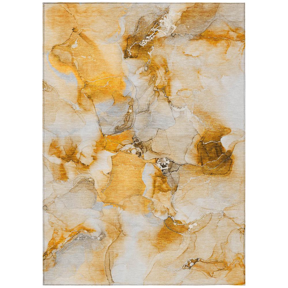 Chantille ACN526 Orange 10' x 14' Rug. Picture 1
