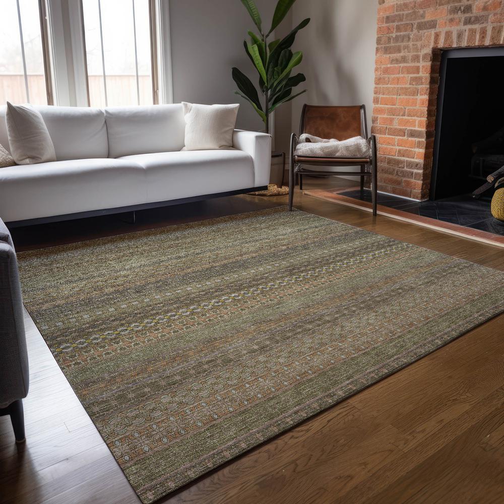 Chantille ACN527 Brown 10' x 14' Rug. Picture 7