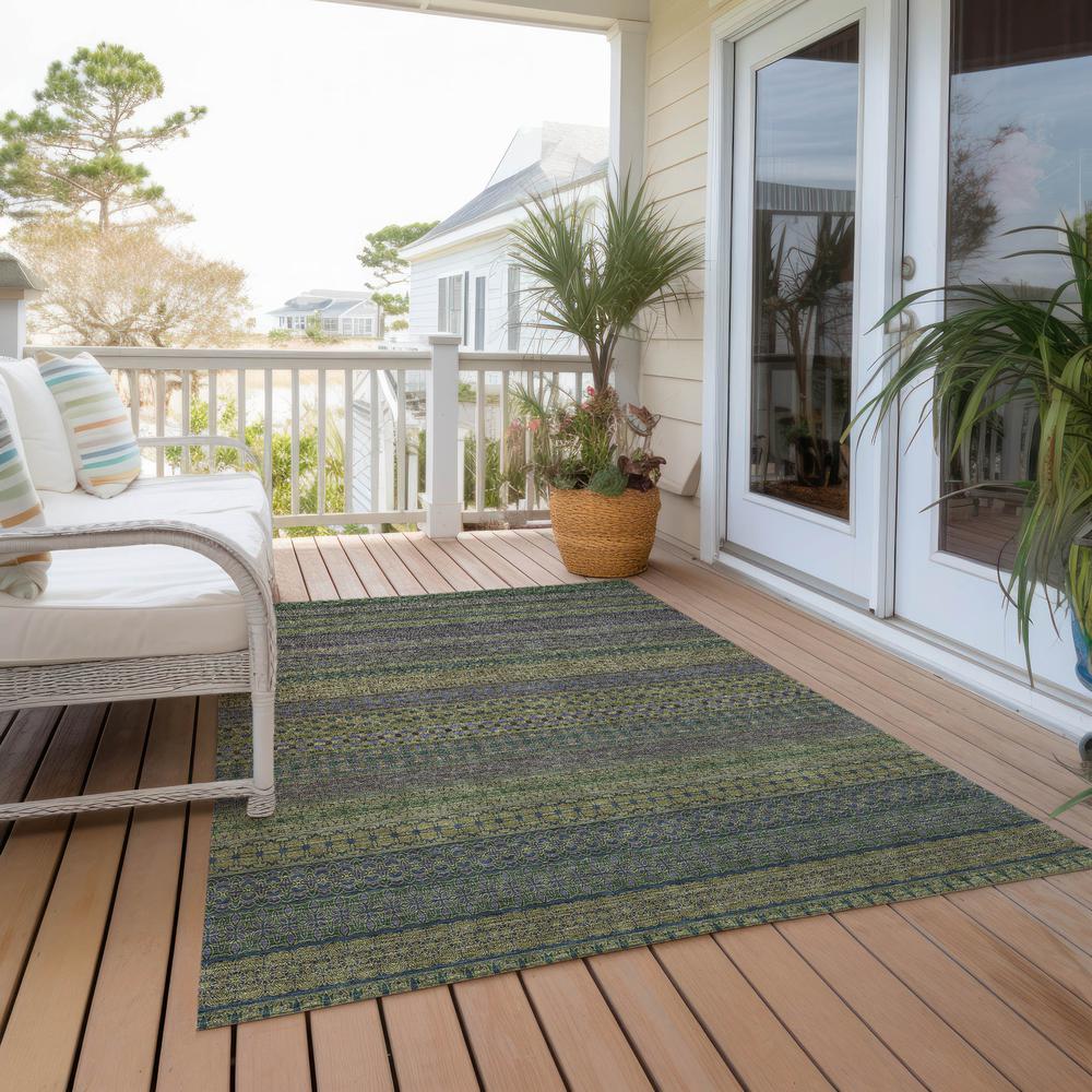 Chantille ACN527 Green 10' x 14' Rug. Picture 8