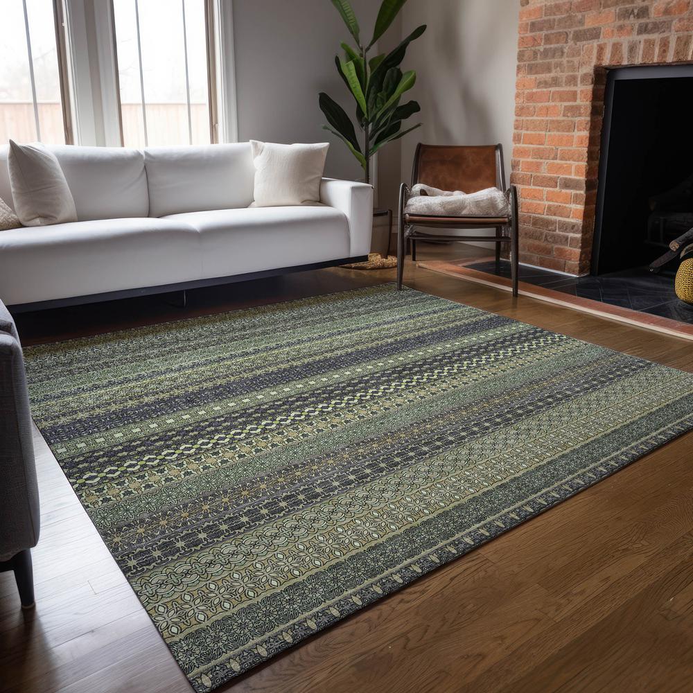 Chantille ACN527 Green 10' x 14' Rug. Picture 7