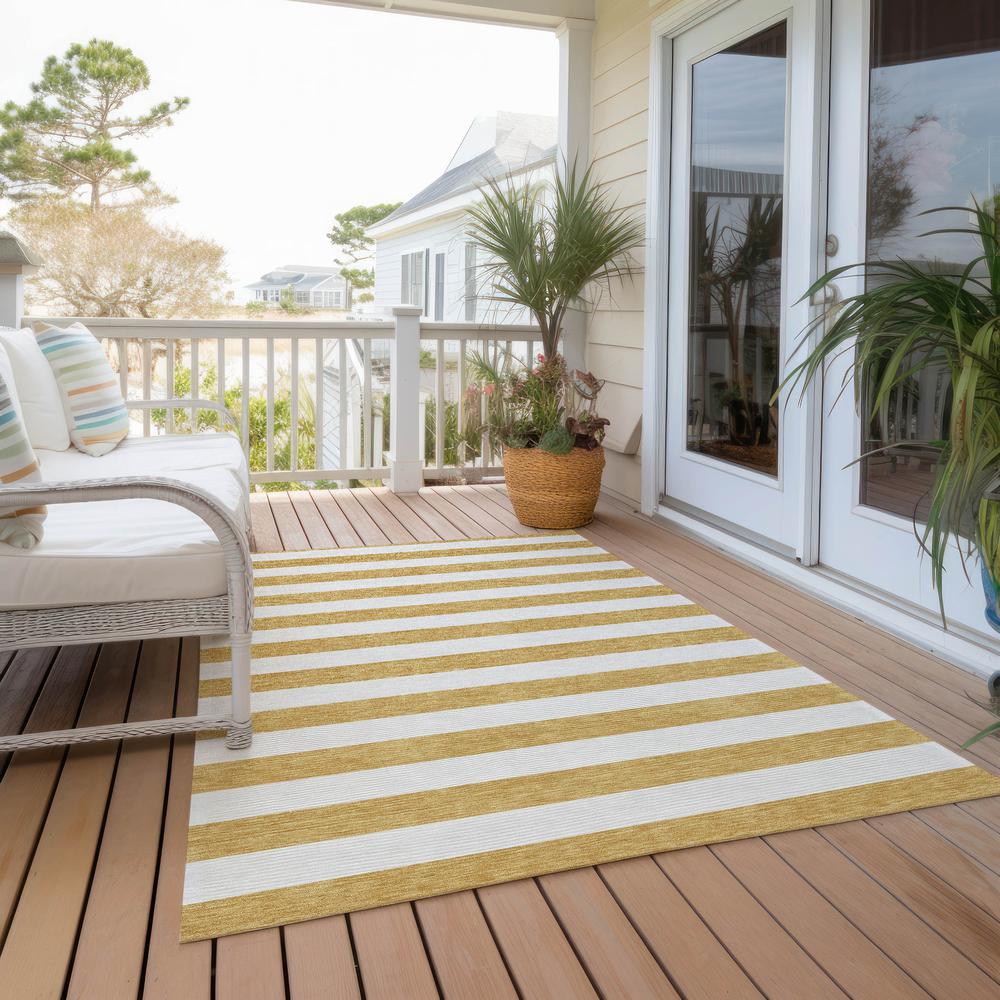 Chantille ACN528 Gold 10' x 14' Rug. Picture 8