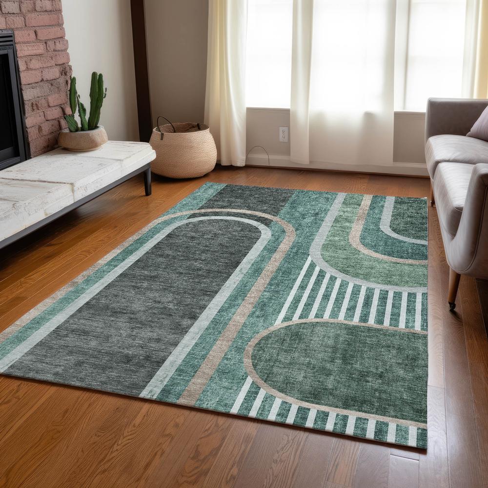 Chantille ACN532 Green 10' x 14' Rug. Picture 7