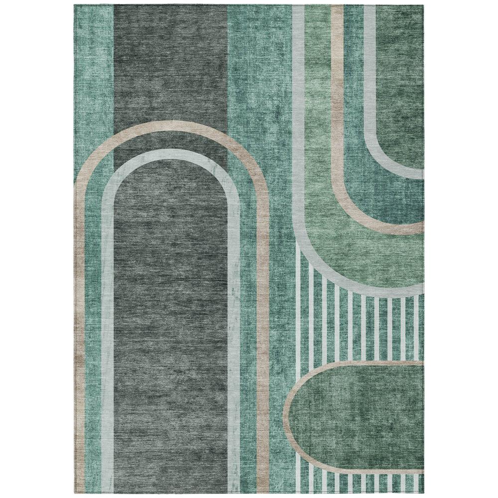 Chantille ACN532 Green 10' x 14' Rug. Picture 1