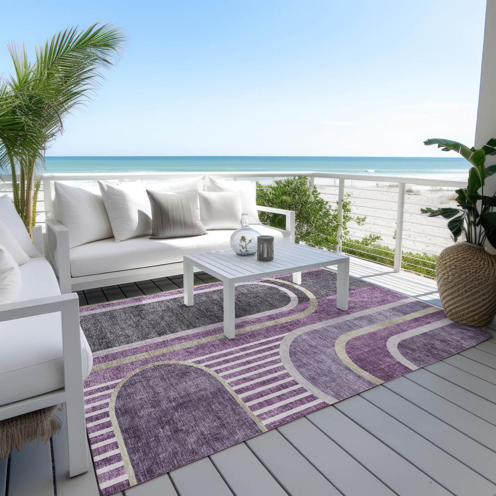 Chantille ACN532 Purple 10' x 14' Rug. Picture 8