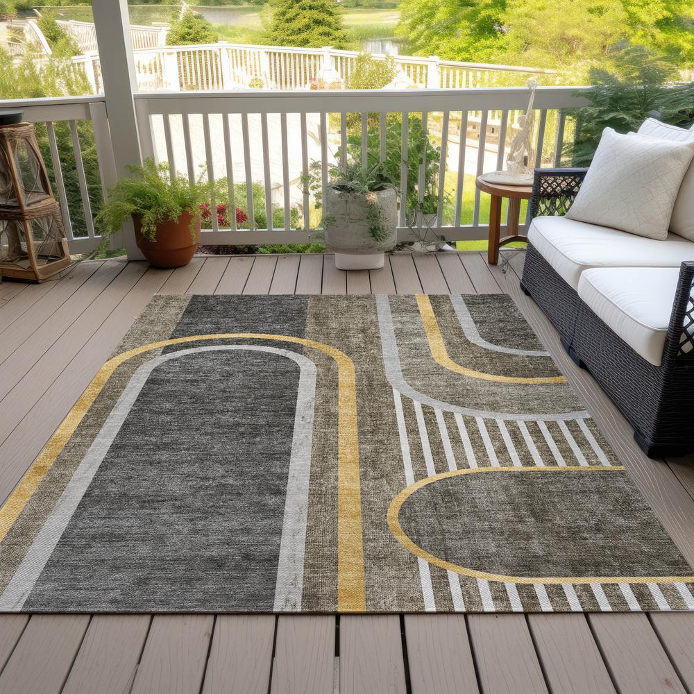 Chantille ACN532 Brown 10' x 14' Rug. Picture 9