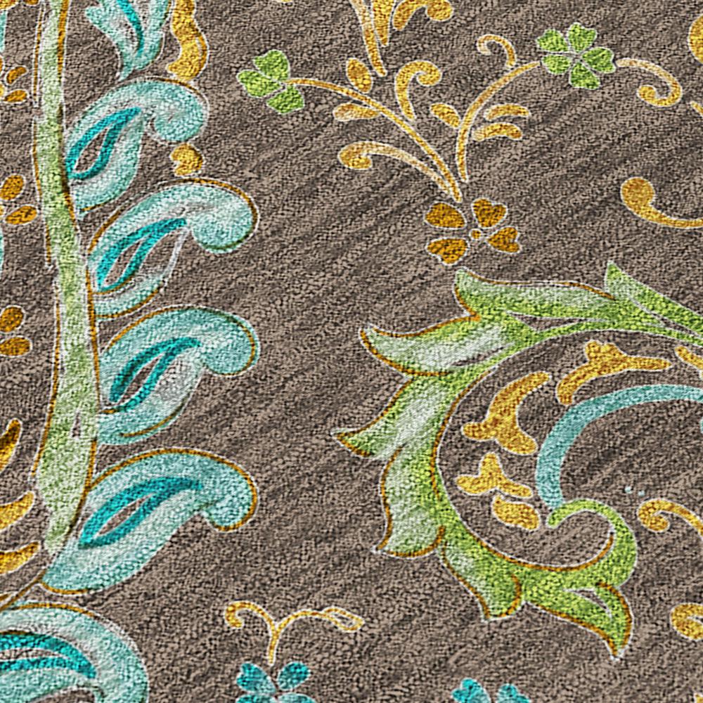 Chantille ACN533 Brown 8' x 8' Rug. Picture 5