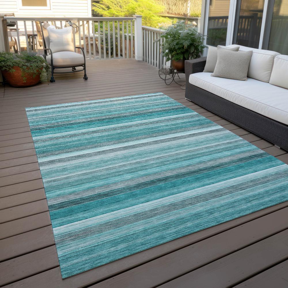 Chantille ACN535 Teal 10' x 14' Rug. Picture 10
