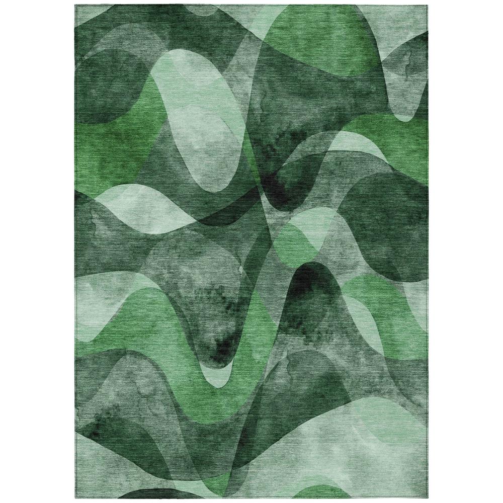 Chantille ACN536 Green 10' x 14' Rug. Picture 1