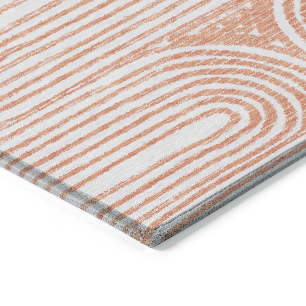 Chantille ACN540 Orange 8' x 8' Rug. Picture 3