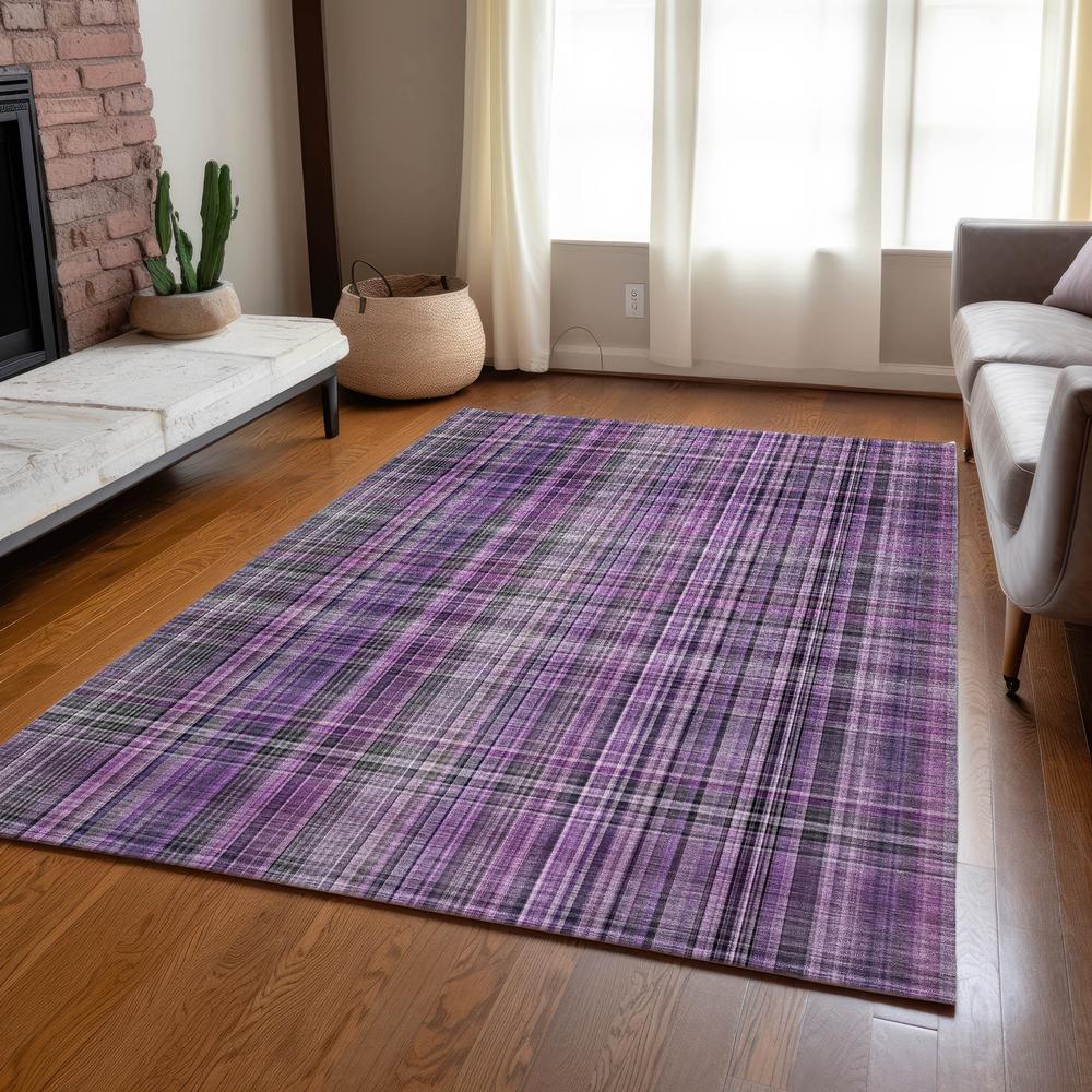 Chantille ACN541 Purple 10' x 14' Rug. Picture 7