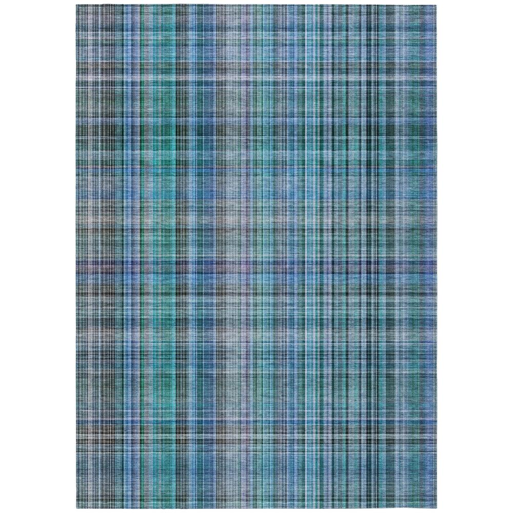 Chantille ACN541 Teal 10' x 14' Rug. Picture 1