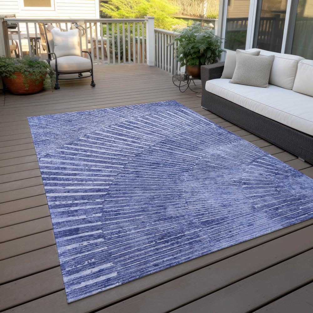 Chantille ACN542 Blue 10' x 14' Rug. Picture 9