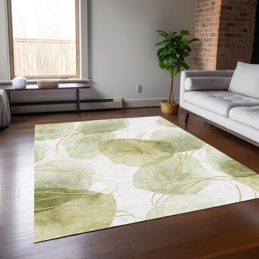 Chantille ACN544 Green 10' x 14' Rug. Picture 6