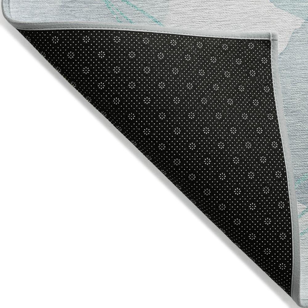 Chantille ACN544 Teal 8' x 8' Rug. Picture 2