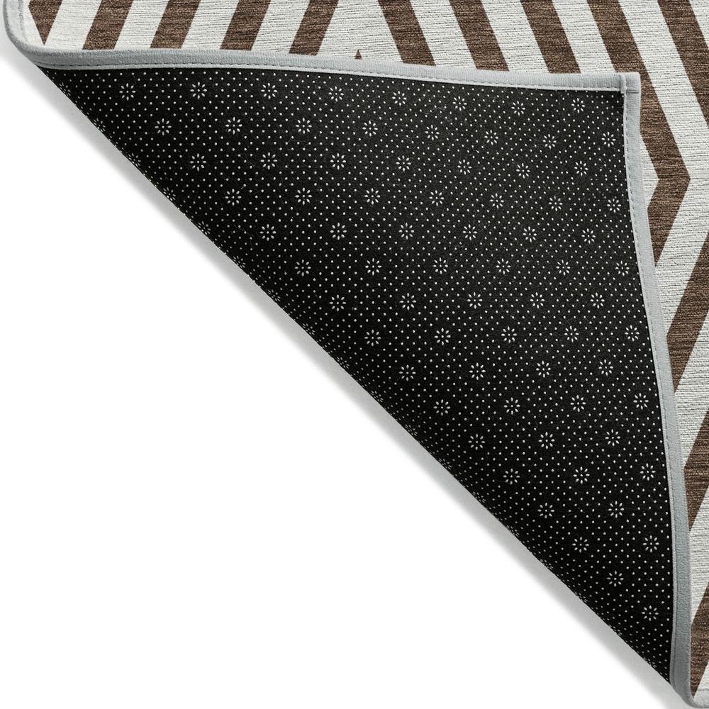 Chantille ACN550 Brown 8' x 8' Rug. Picture 2