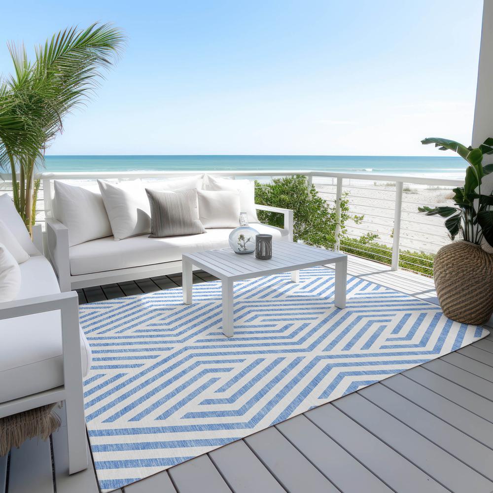 Chantille ACN550 Blue 10' x 14' Rug. Picture 8