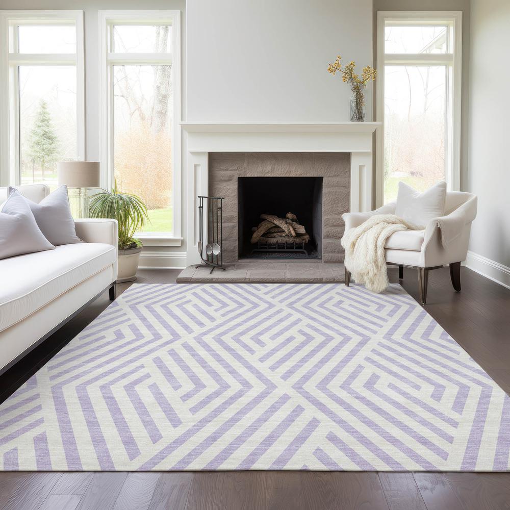 Chantille ACN550 Purple 10' x 14' Rug. Picture 7