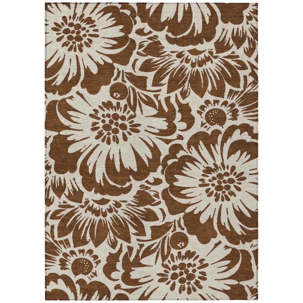 Chantille ACN551 Brown 10' x 14' Rug. Picture 1