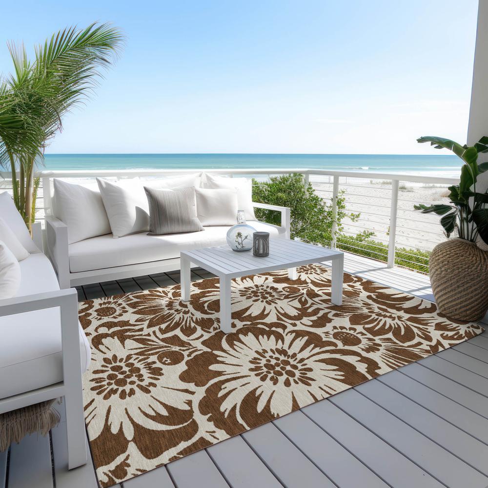 Chantille ACN551 Brown 10' x 14' Rug. Picture 8