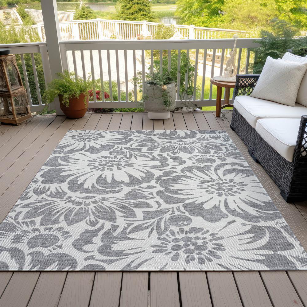 Chantille ACN551 Gray 10' x 14' Rug. Picture 8
