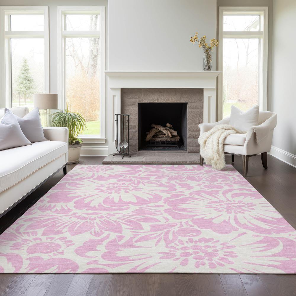 Chantille ACN551 Pink 10' x 14' Rug. Picture 7