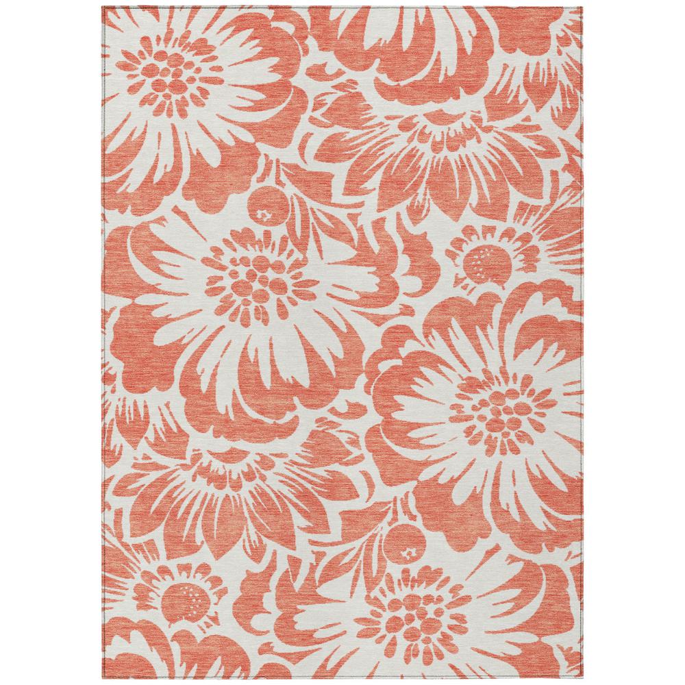 Chantille ACN551 Orange 10' x 14' Rug. Picture 1