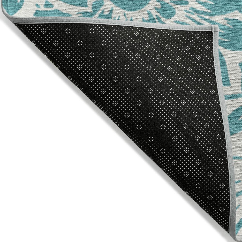 Chantille ACN551 Teal 8' x 8' Rug. Picture 2