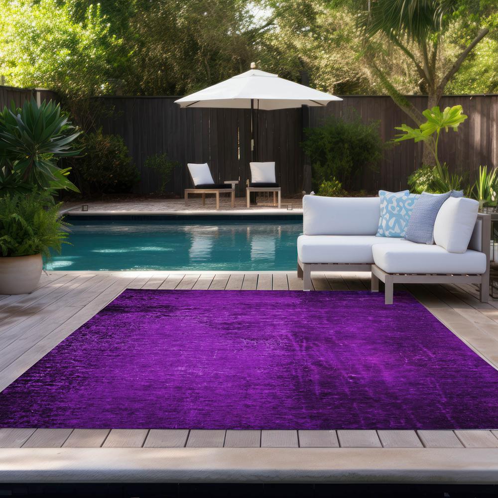 Chantille ACN554 Purple 10' x 14' Rug. Picture 9