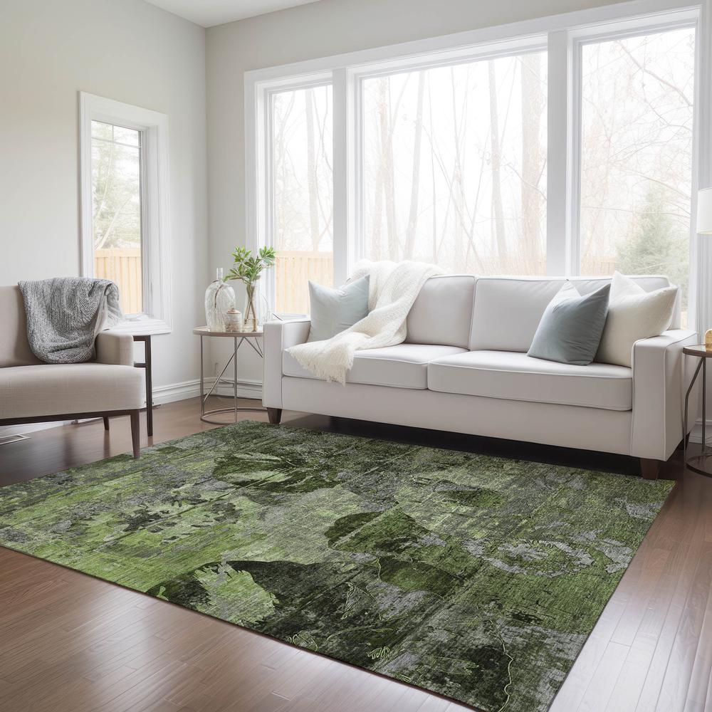 Chantille ACN555 Green 10' x 14' Rug. Picture 7