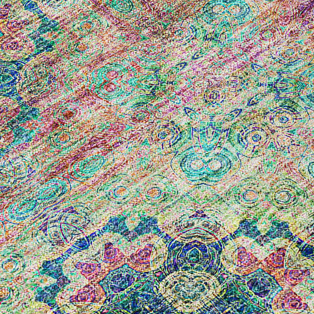 Chantille ACN557 Green 8' x 8' Rug. Picture 5