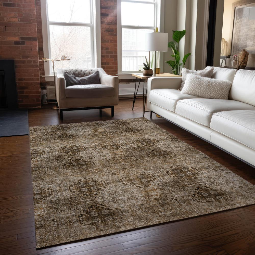 Chantille ACN557 Brown 10' x 14' Rug. Picture 6