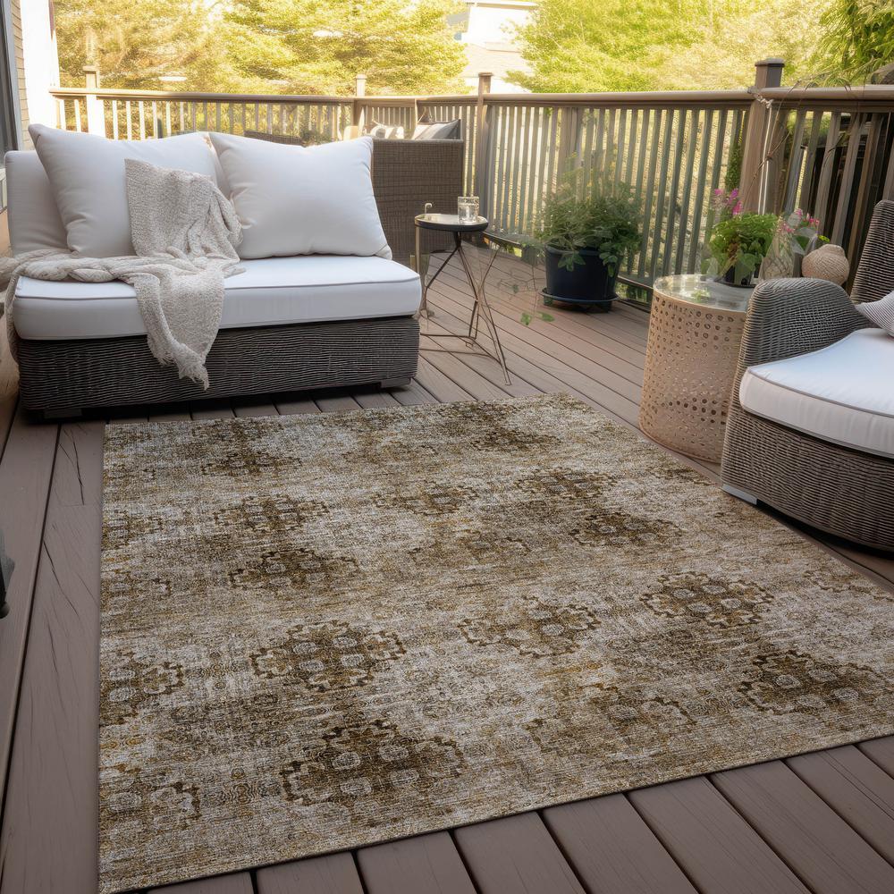 Chantille ACN557 Brown 10' x 14' Rug. Picture 8