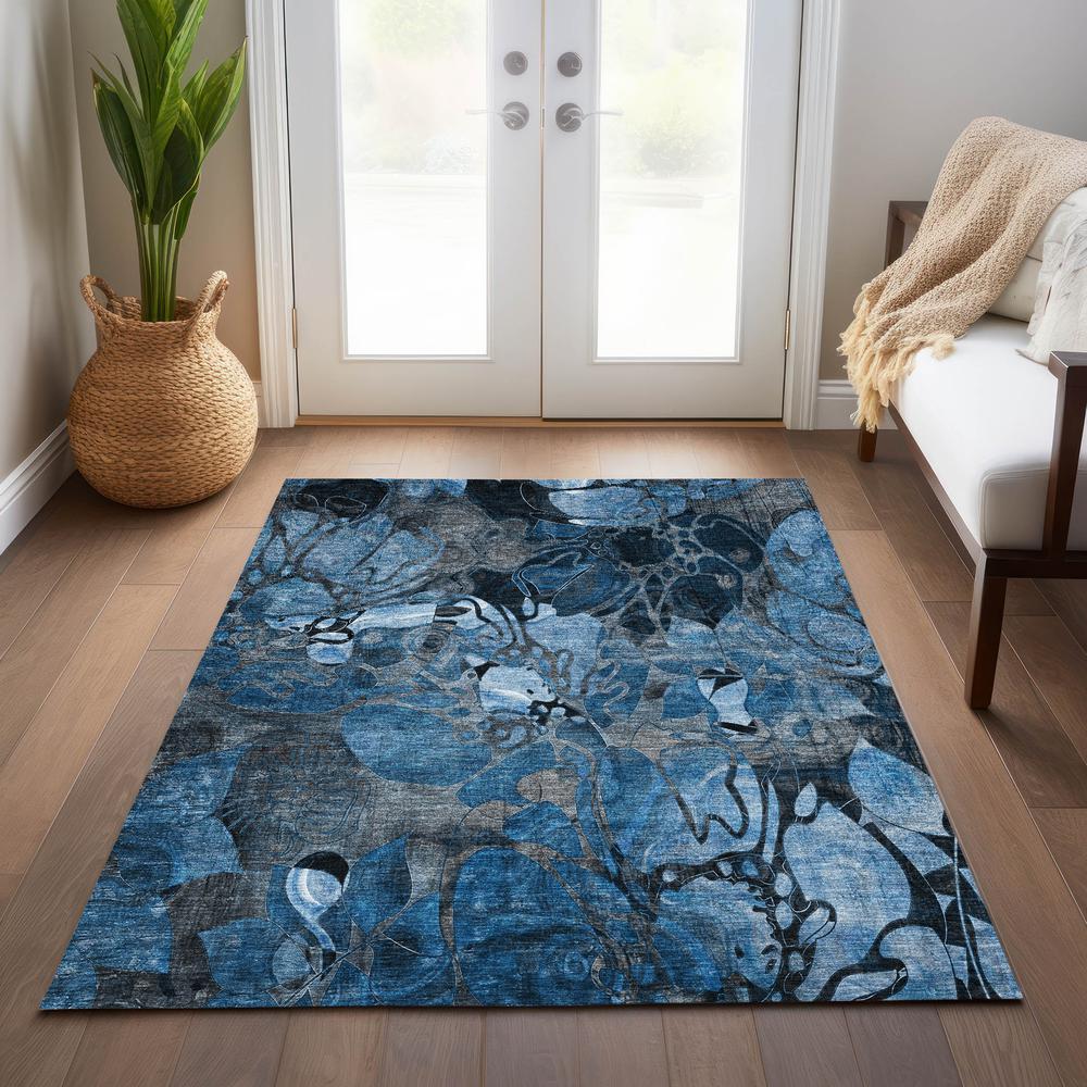 Chantille ACN558 Blue 10' x 14' Rug. Picture 7