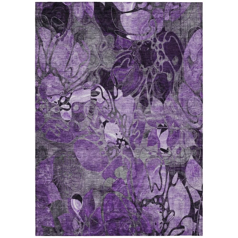 Chantille ACN558 Purple 10' x 14' Rug. Picture 1
