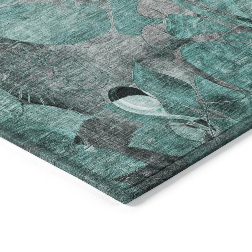 Chantille ACN558 Teal 8' x 8' Rug. Picture 3