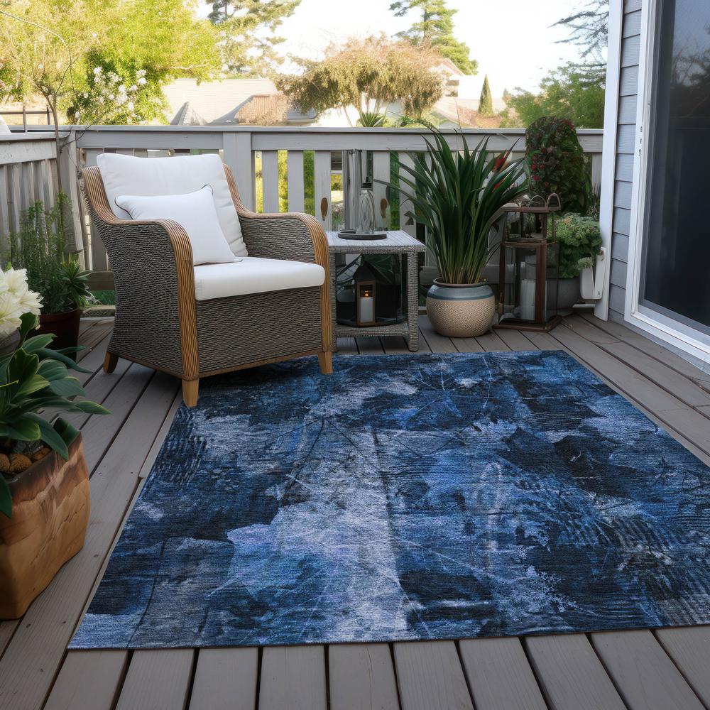 Chantille ACN560 Blue 10' x 14' Rug. Picture 9