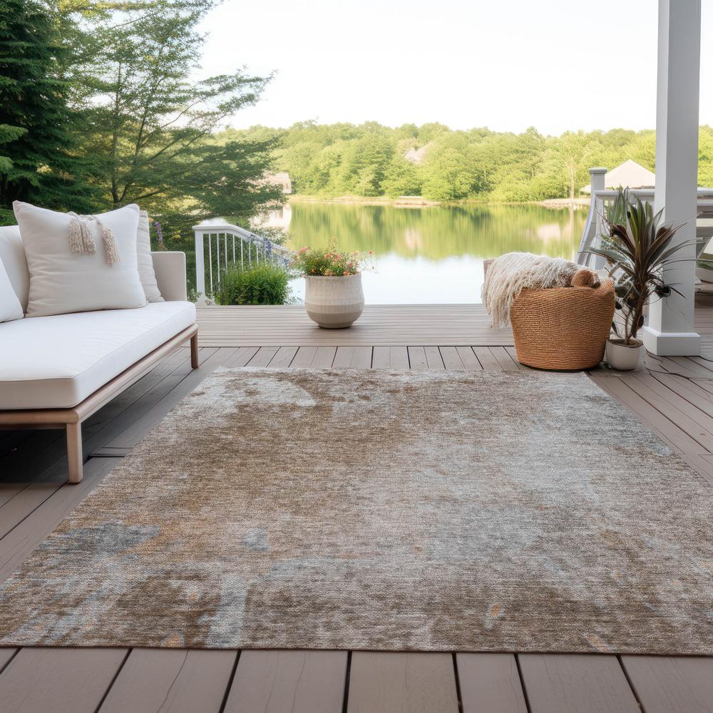 Chantille ACN562 Brown 10' x 14' Rug. Picture 8
