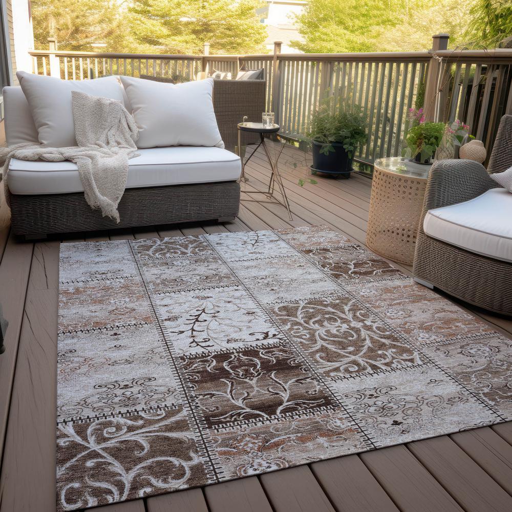 Chantille ACN566 Brown 10' x 14' Rug. Picture 8