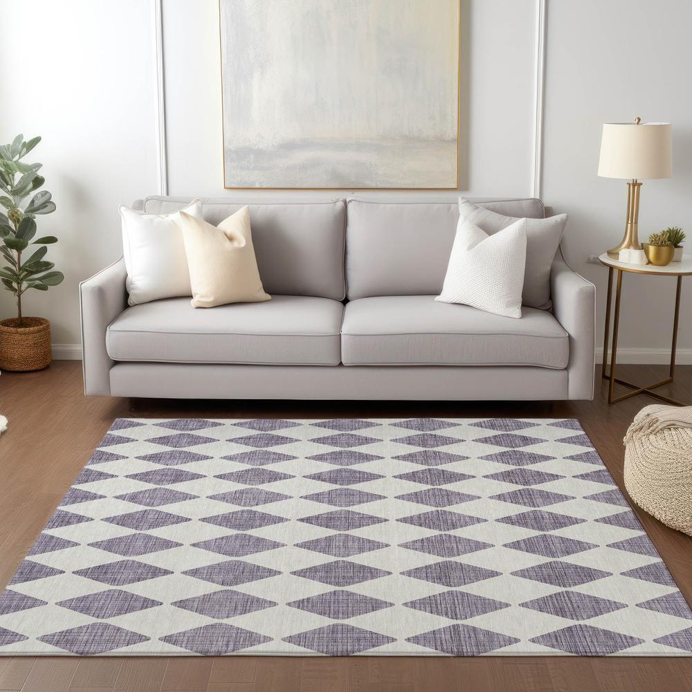 Chantille ACN578 Purple 10' x 14' Rug. Picture 6