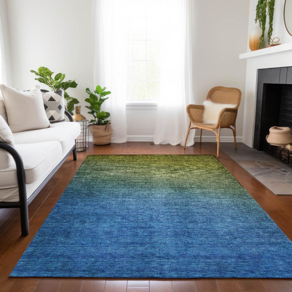 Chantille ACN587 Green 10' x 14' Rug. Picture 7