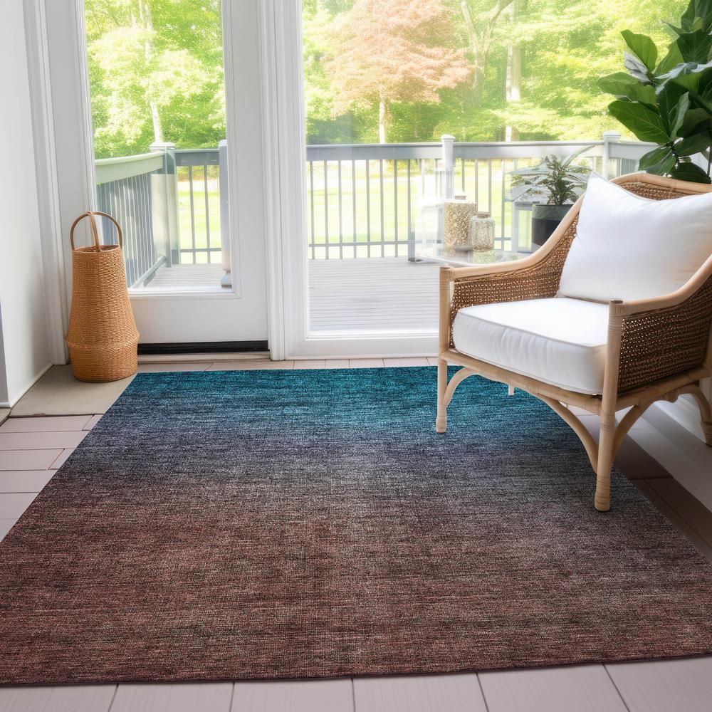 Chantille ACN587 Teal 10' x 14' Rug. Picture 7