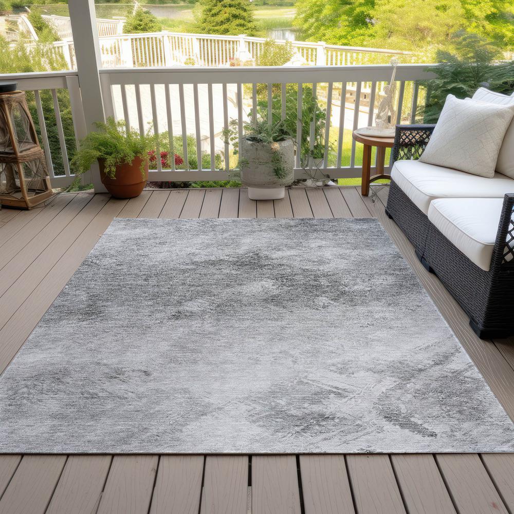 Chantille ACN590 Gray 5' x 7'6" Rug. Picture 9